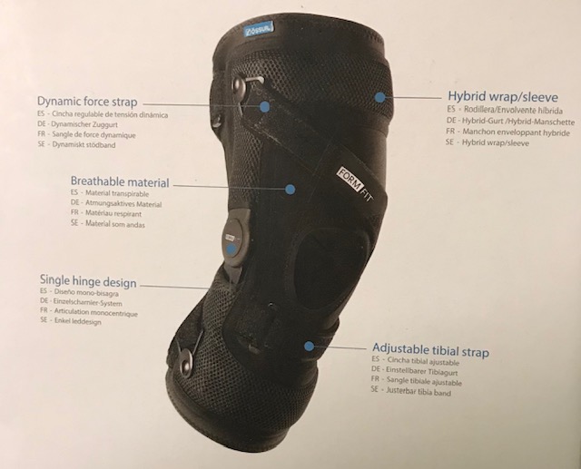 Formfit MCL kniebrace